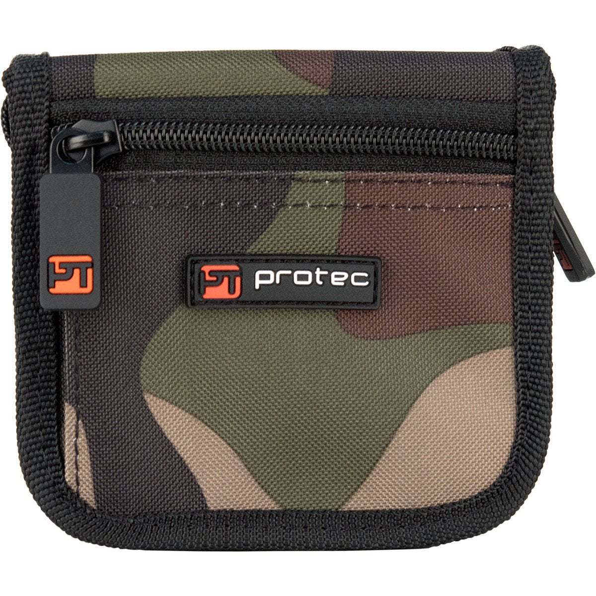 Protec - 2-Piece Trombone Nylon Mouthpiece Pouch with Zipper Closure (Camo)-Accessories-Protec-Music Elements