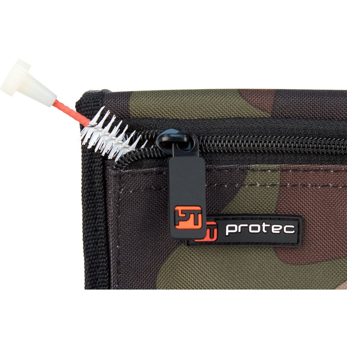 Protec - 2-Piece Trombone Nylon Mouthpiece Pouch with Zipper Closure (Camo)-Accessories-Protec-Music Elements