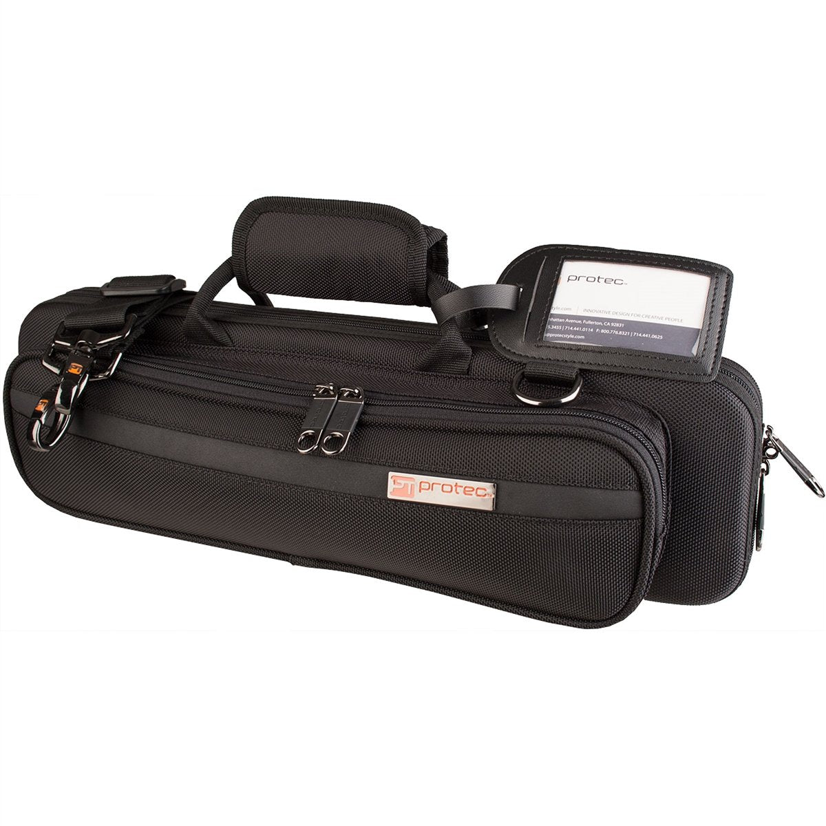 Protec - Flute PRO PAC Case (Slimline)-Accessories-Protec-Black-Music Elements
