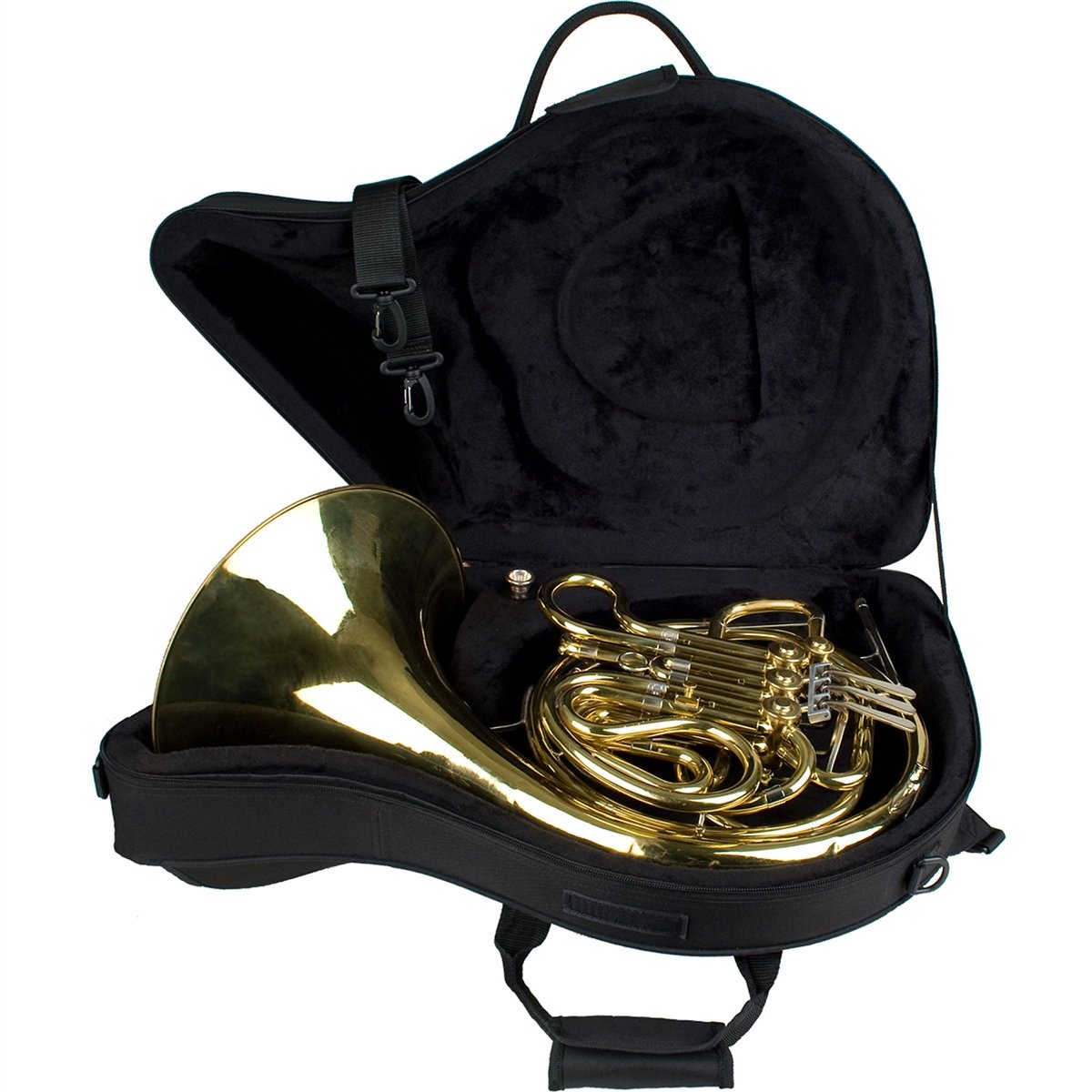 Protec French Horn Fixed Bell MAX Case Contoured Music Elements