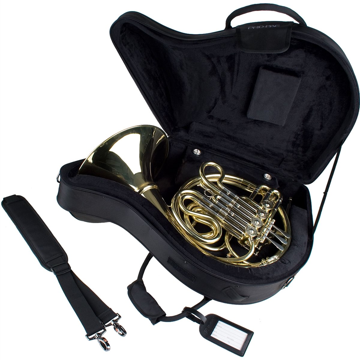 Protec - French Horn Fixed Bell PRO PAC Case (Contoured)-Case-Protec-Music Elements