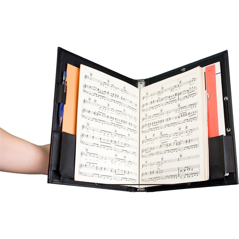 Protec - FSA1E Deluxe Music Folder with String Dividers & Adjustable H ...