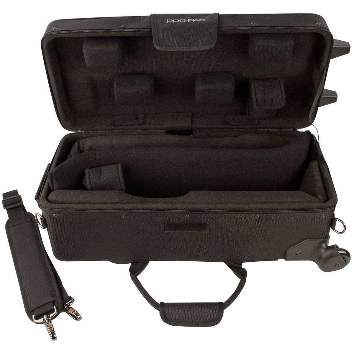 Protec - Double Trumpet IPAC Case with Wheels-Case-Protec-Music Elements
