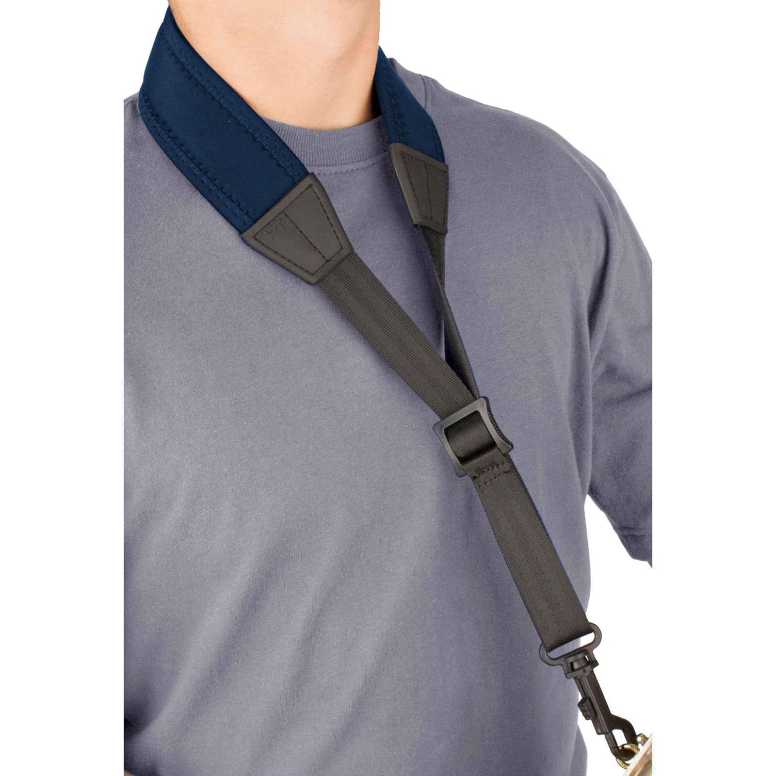 Protec - Padded Neoprene Saxophone Neck Strap with Plastic Swivel Snap-Accessories-Protec-Music Elements