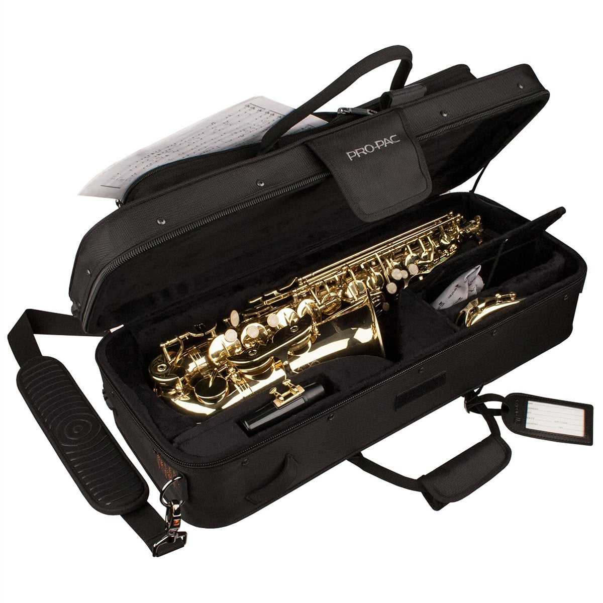 Protec - Alto Saxophone PRO PAC Case (Rectangular)-Accessories-Protec-Music Elements
