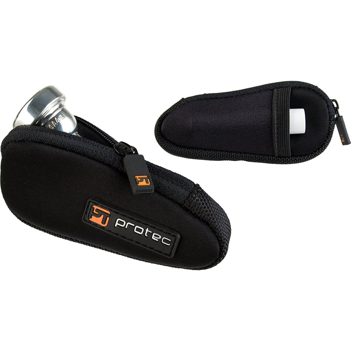 Protec - Single Neoprene Mouthpiece Pouch (for Trumpet)-Accessories-Protec-Black-Music Elements