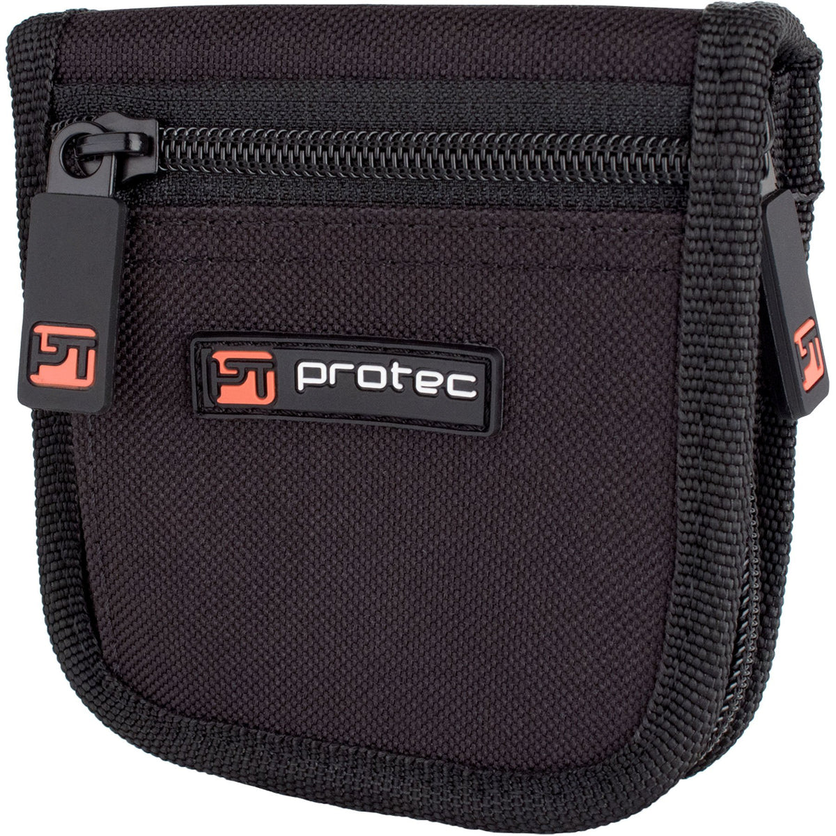 Protec - Small Brass (Trumpet) 2-Piece Nylon Mouthpiece Pouch with Zipper Closure-Accessories-Protec-Music Elements