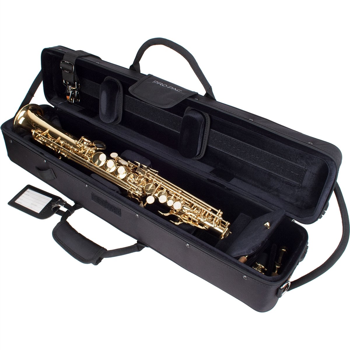 Protec - Straight Soprano Saxophone PRO PAC Case-Accessories-Protec-Music Elements