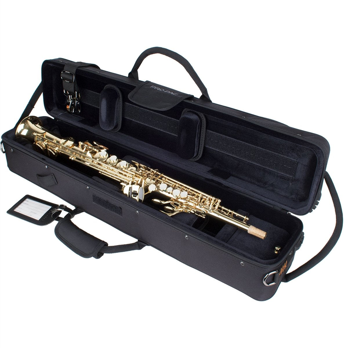Protec - Straight Soprano Saxophone PRO PAC Case-Accessories-Protec-Music Elements