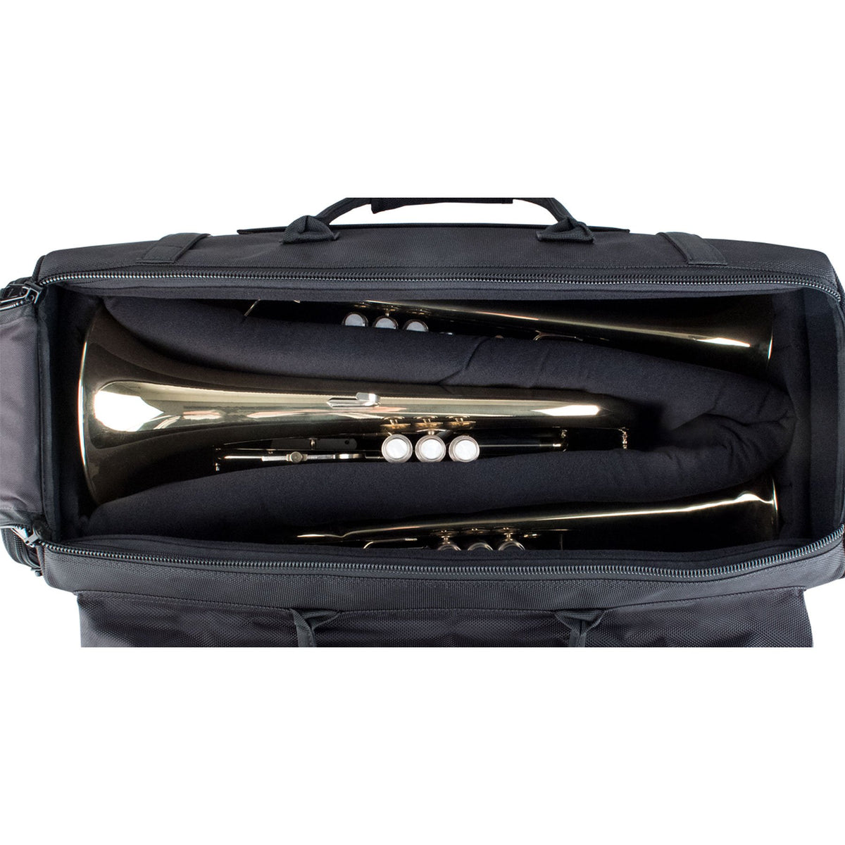 Protec - Triple Horn Gig Bag (Gold Series) (Trumpet/Flugelhorn)-Case-Protec-Music Elements