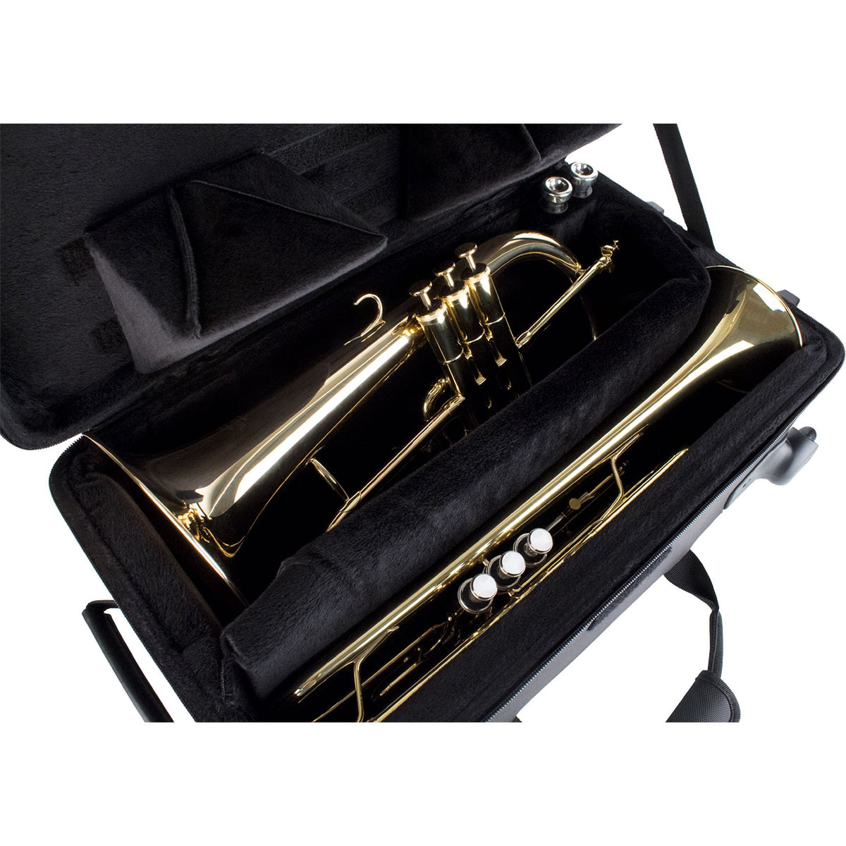 Protec - Trumpet/Auxiliary Combo PRO PAC Case with Wheels-Case-Protec-Music Elements