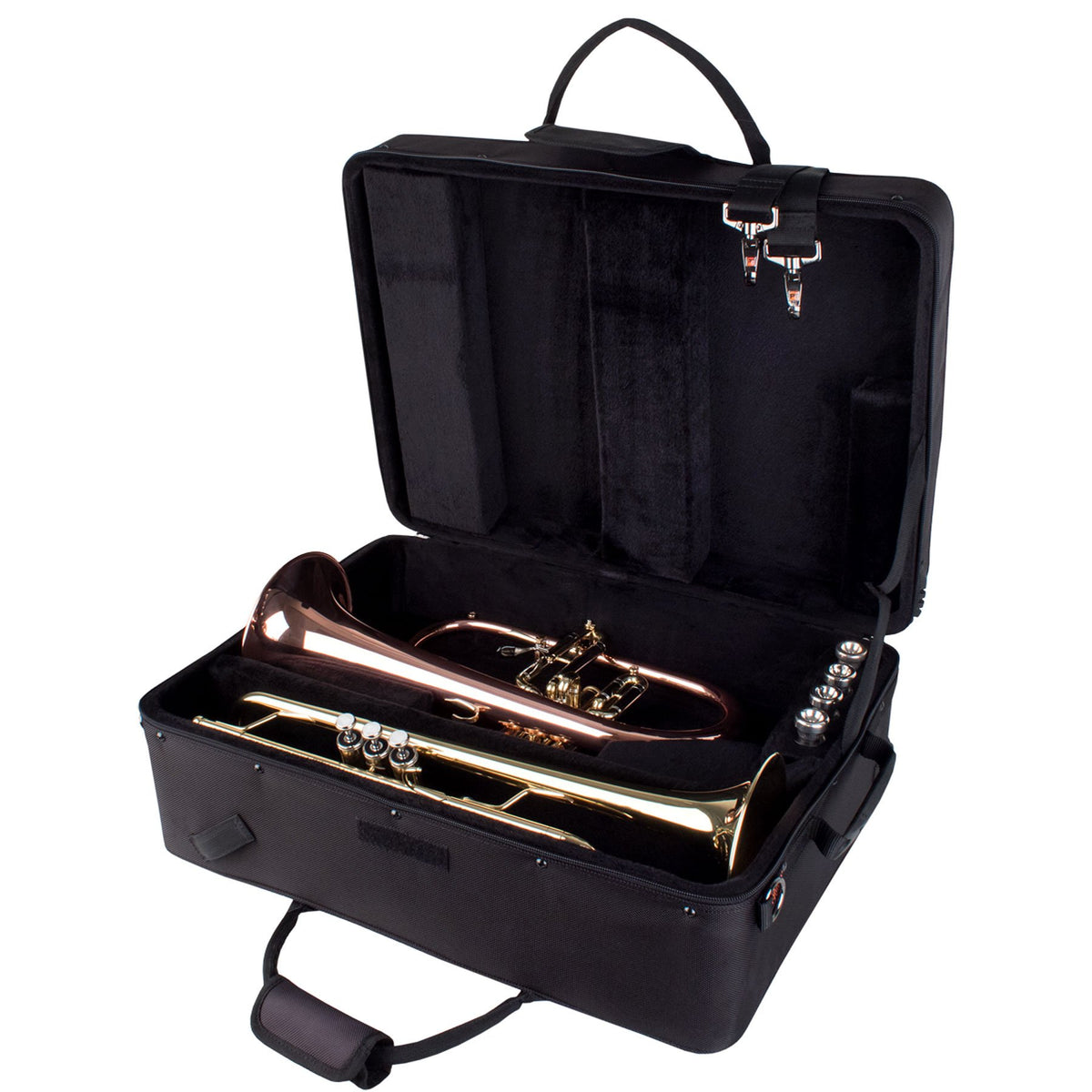 Protec - Trumpet/Flugelhorn Combo PRO PAC Case-Case-Protec-Music Elements