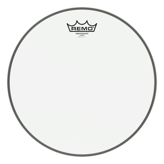 Remo - Ambassador Clear Drum Heads-Percussion-Remo-12&quot;-Music Elements