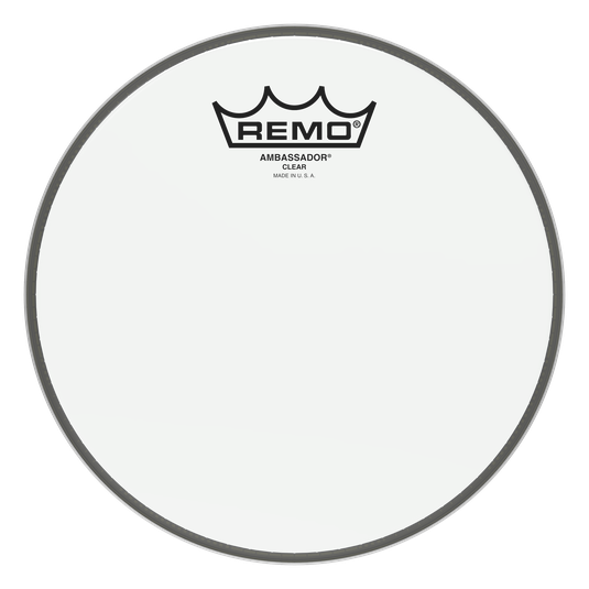 Remo - Ambassador Clear Drum Heads-Percussion-Remo-8&quot;-Music Elements