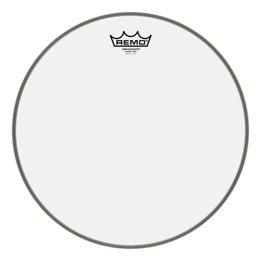 Remo - Ambassador Clear Snare Side 14&quot; Drum Head-Percussion-Remo-Music Elements