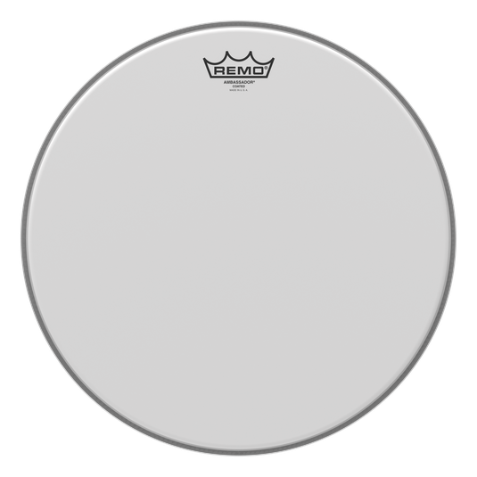 Remo - Ambassador Coated Drum Heads-Percussion-Remo-15&quot;-Music Elements