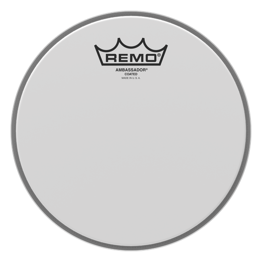 Remo - Ambassador Coated Drum Heads-Percussion-Remo-8&quot;-Music Elements