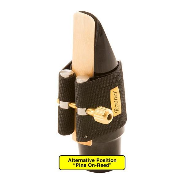 Rovner 2RS Alto Clarinet Ligature And Cap - Dark