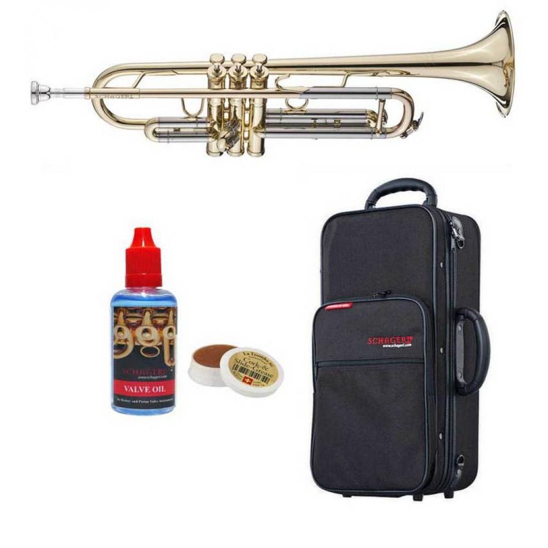 Schagerl - Academica Series - TR-610L Bb Trumpet-Trumpet-Schagerl-Music Elements