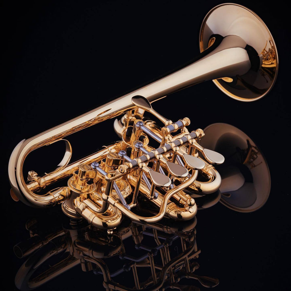 Schagerl - Meisterinstrumente - Berlin Rotary Piccolo Trumpets-Trumpet-Schagerl-Music Elements