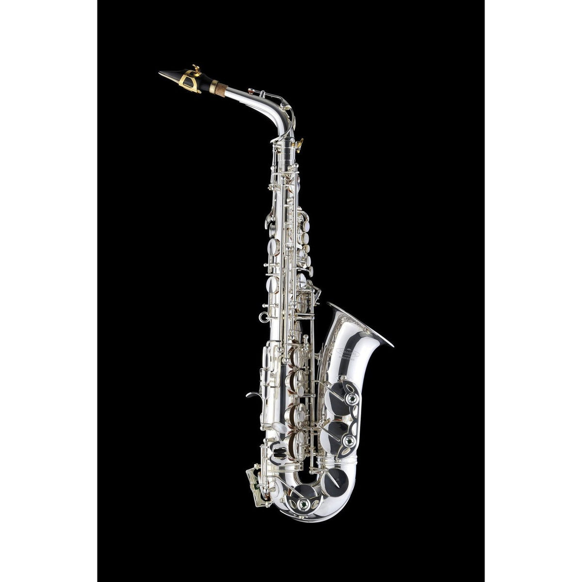 Schagerl - Model 66 Alto Saxophones-Saxophone-Schagerl-Silver Plated-With-Music Elements