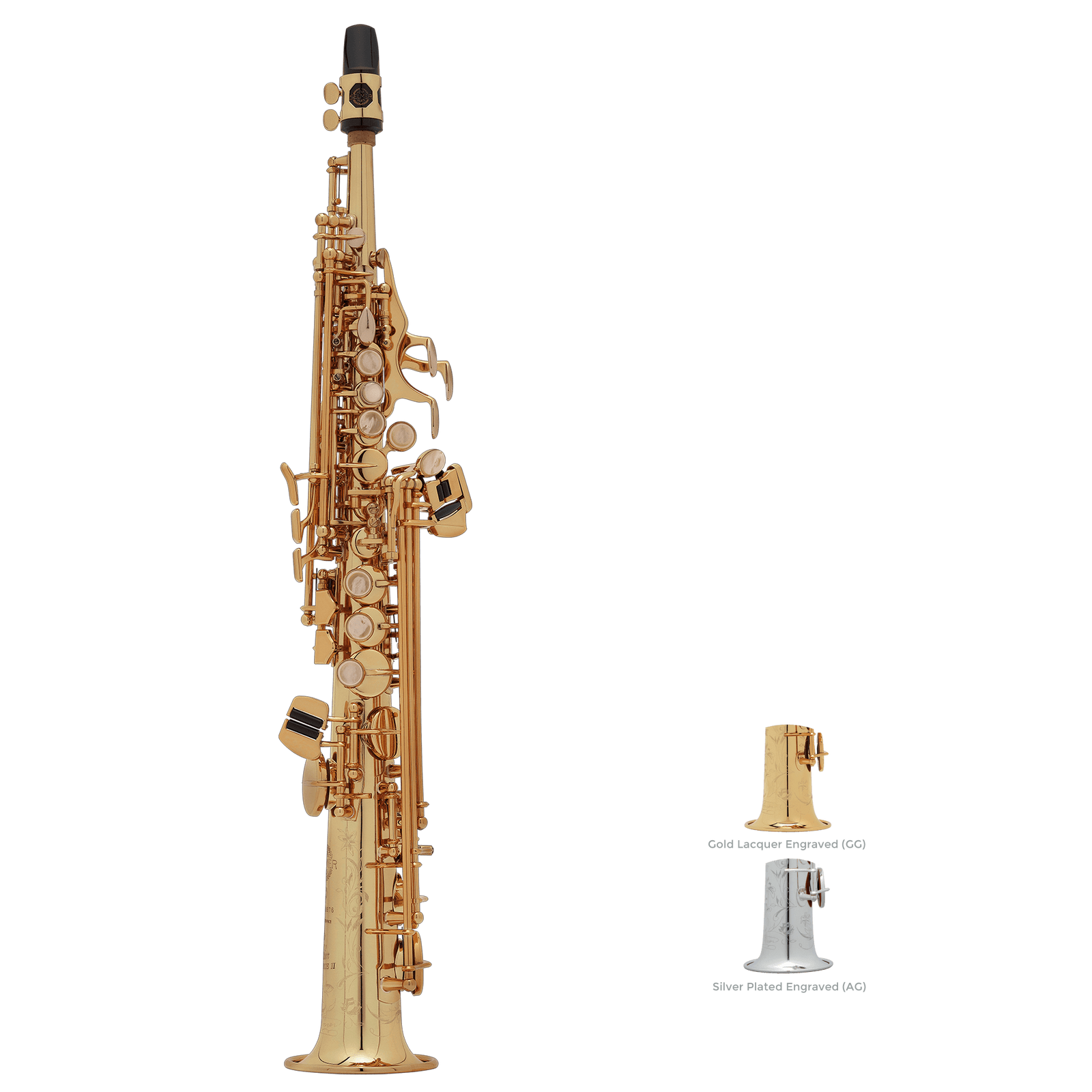 Selmer Paris - Super Action 80 Series II Jubilee Sopranino Saxophones-Saxophone-Selmer Paris-Music Elements