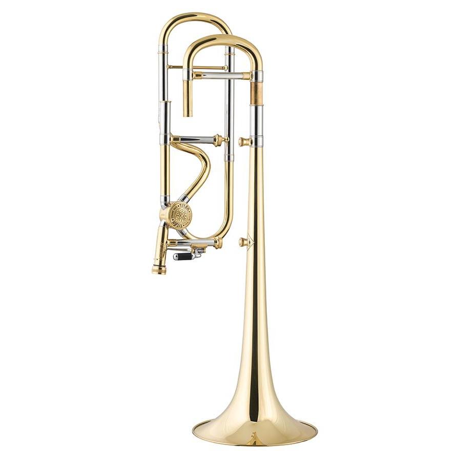 Stomvi - TitÃ¡n Gold Brass Double Screw Bb/F Tenor Trombones-Trombone-Stomvi-Music Elements