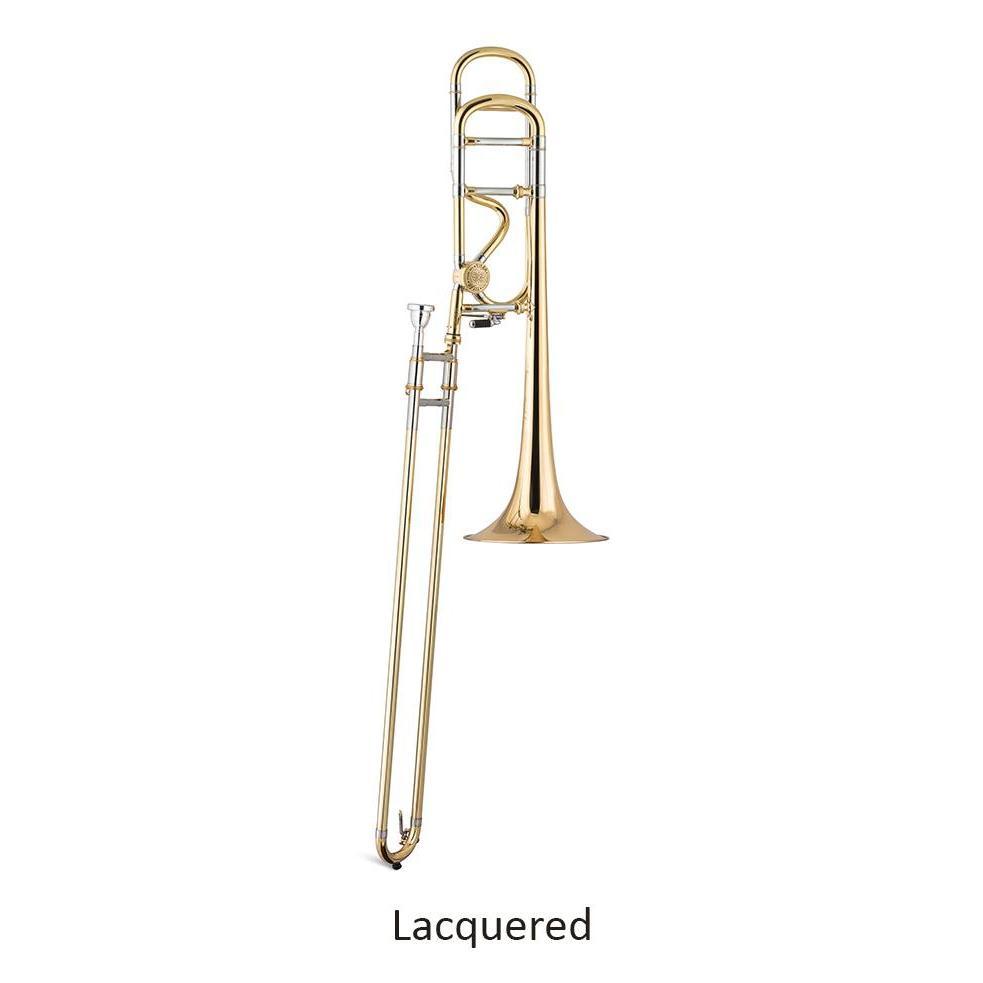 Stomvi - TitÃ¡n Gold Brass Double Screw Bb/F Tenor Trombones-Trombone-Stomvi-Lacquered-Lacquered-Music Elements