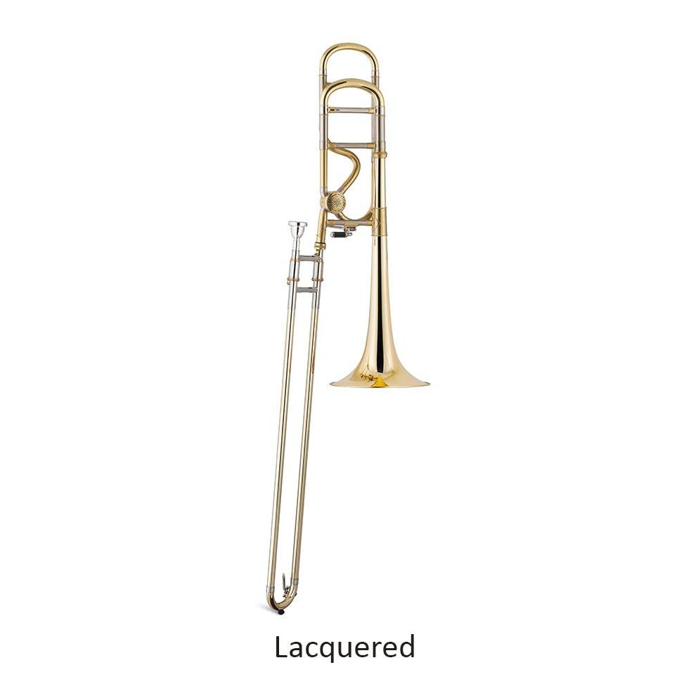 Stomvi - TitÃ¡n Gold Brass One Screw Bb/F Tenor Trombones-Trombone-Stomvi-Lacquered-Lacquered-Music Elements