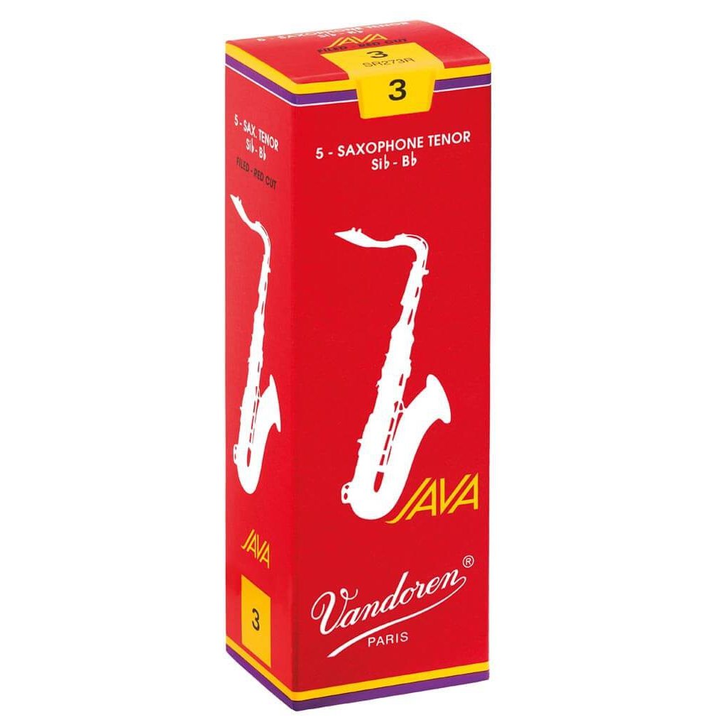 Vandoren - Java "Filed - Red Cut" Tenor Saxophone Reeds-Saxophone-Vandoren-Music Elements