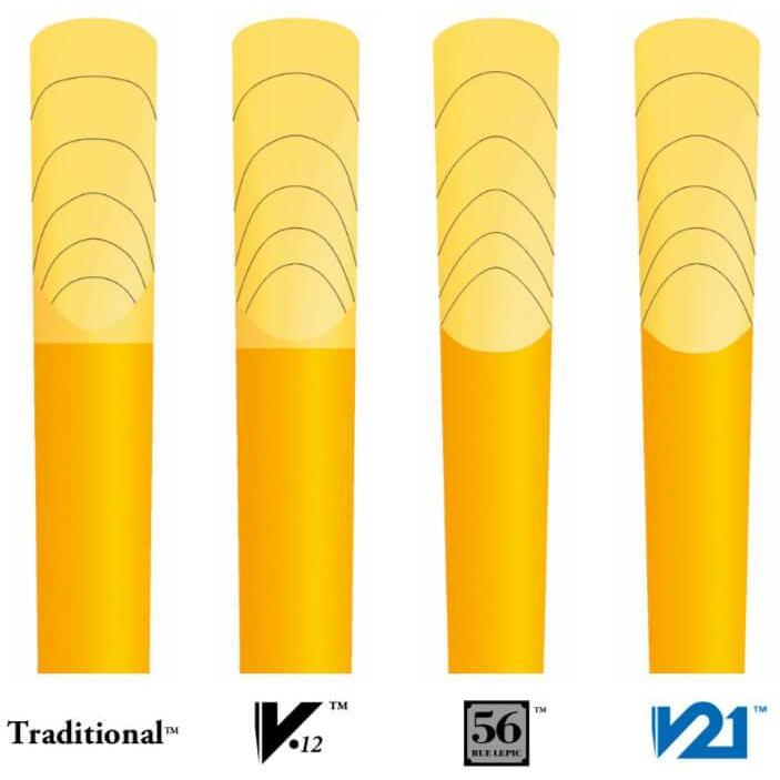 Voice Reeds Vandoren - Traditional Bass Clarinet Reeds - Music Elements