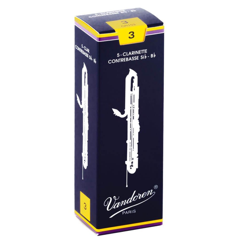 Vandoren - Traditional Contrabass Clarinet Reeds-Clarinet-Vandoren-Music Elements