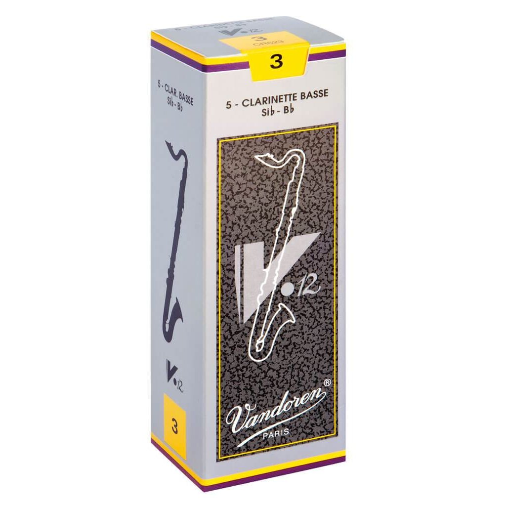 Vandoren - V12 Bass Clarinet Reeds-Clarinet-Vandoren-Music Elements