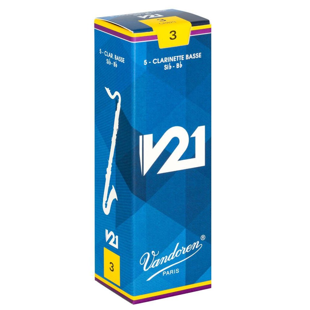 Vandoren - V21 Bass Clarinet Reeds-Clarinet-Vandoren-Music Elements