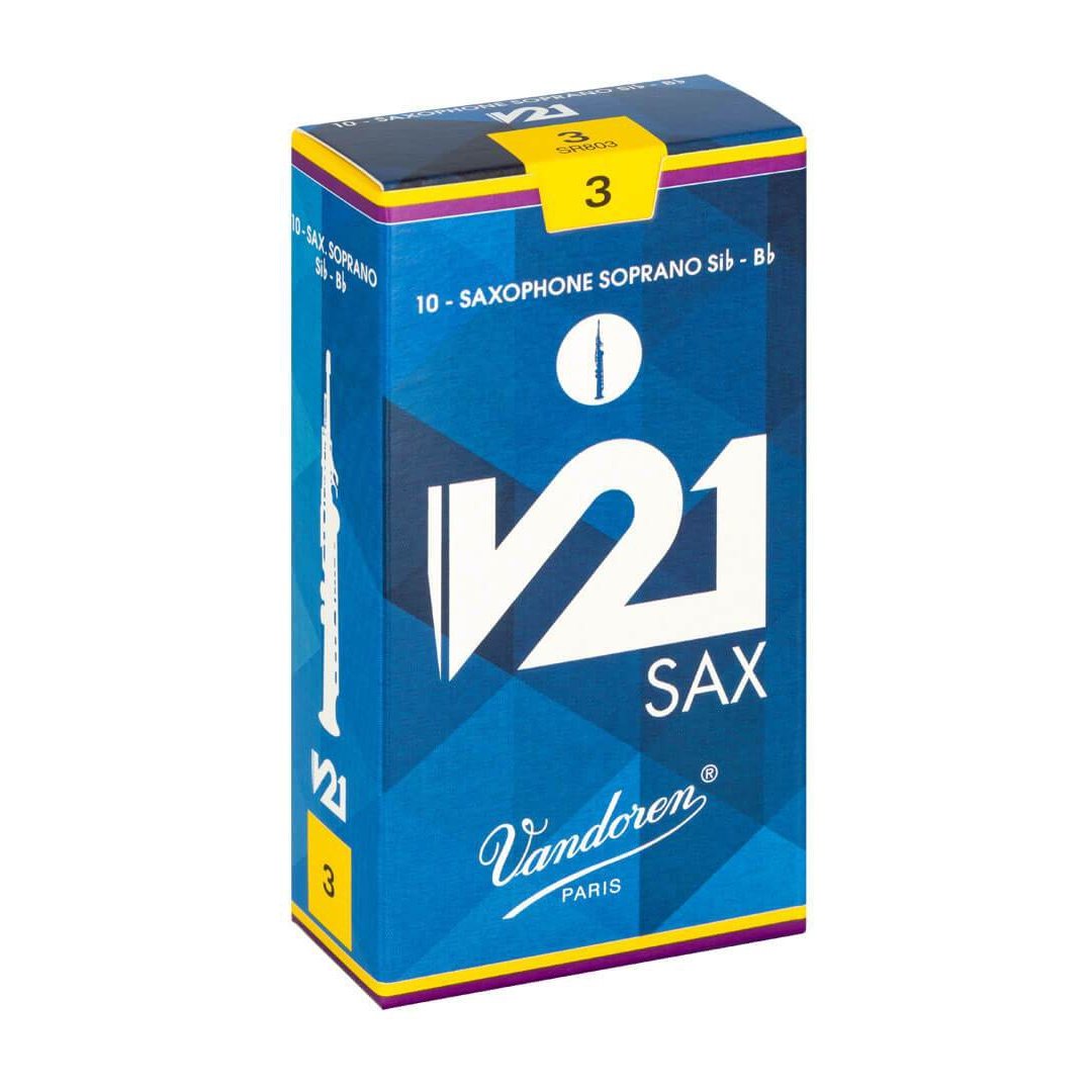 Vandoren - V21 Soprano Saxophone Reeds-Saxophone-Vandoren-Music Elements