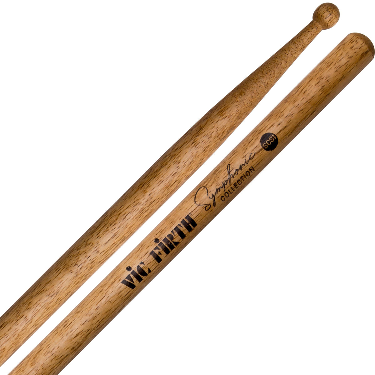 Vic Firth - Symphonic Collection Snare Drumsticks-Percussion-Vic Firth-SCS1: Persimmon-Music Elements