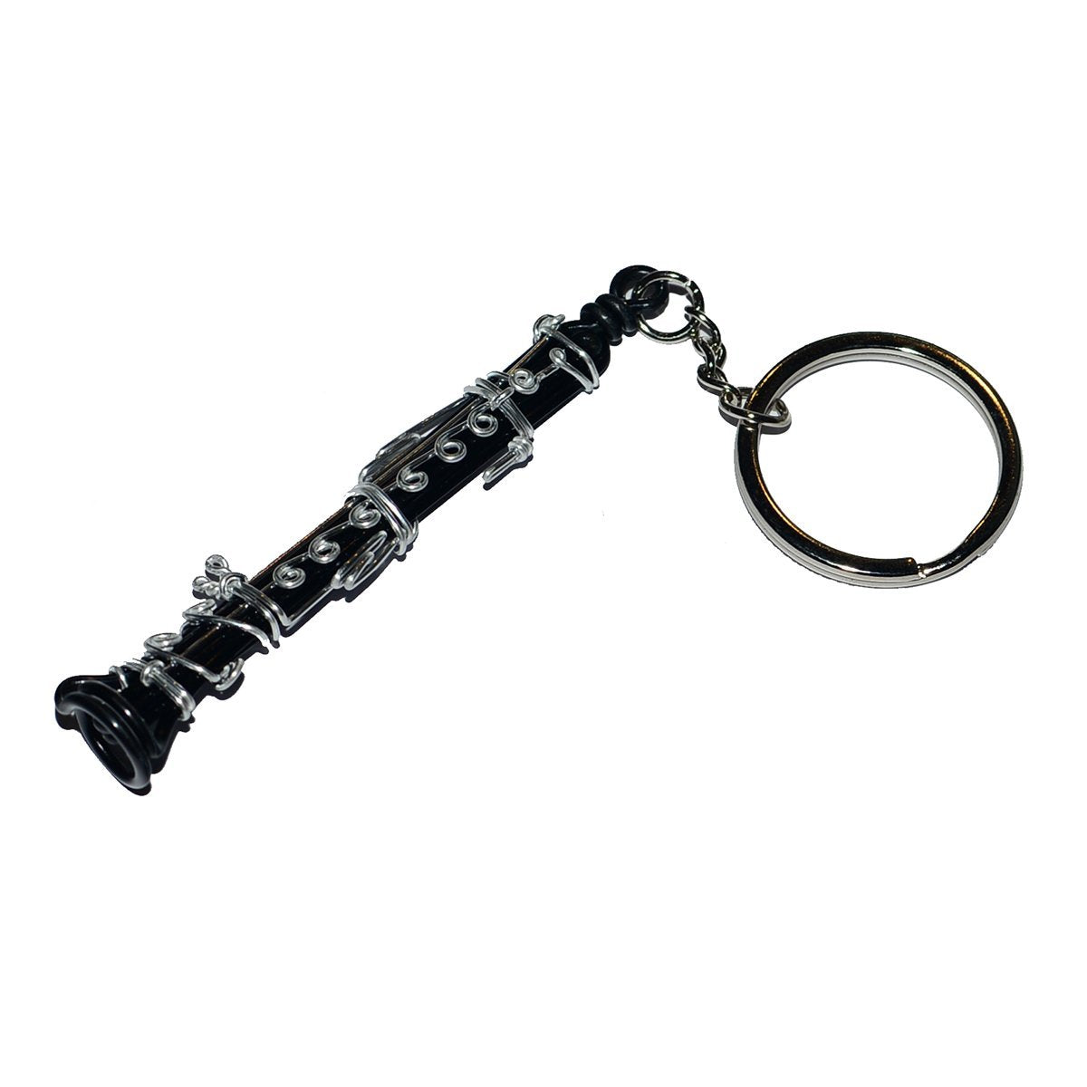 Wire Art Walker - Bb Clarinet Keychain-Accessories-Wire Art Walker-Music Elements