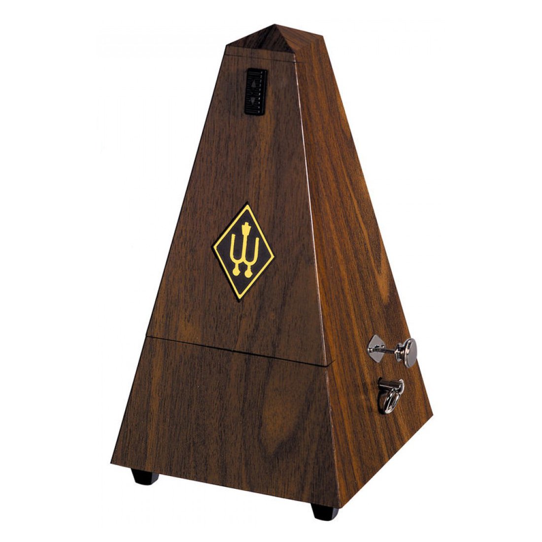 Wittner - 855 Series Traditional Maelzel Metronomes with Bell-Tuner &amp; Metronome-Wittner-Walnut-Music Elements