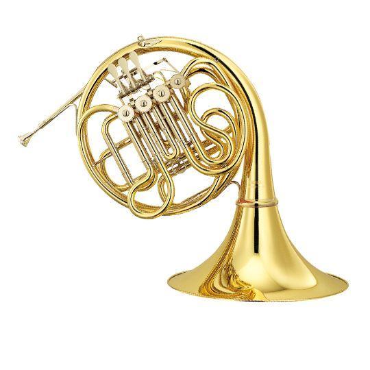 Yamaha - YHR-567D - Intermediate Bb/F French Horn (with Detachable Bell)-French Horn-Yamaha-Music Elements