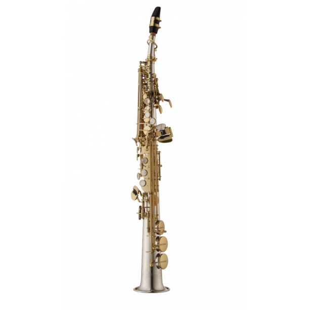 Yanagisawa - S-WO37 Silver Sonic Soprano Saxophones-Saxophone-Yanagisawa-Music Elements